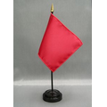 O.G. Red No-Fray Applique Flag Material